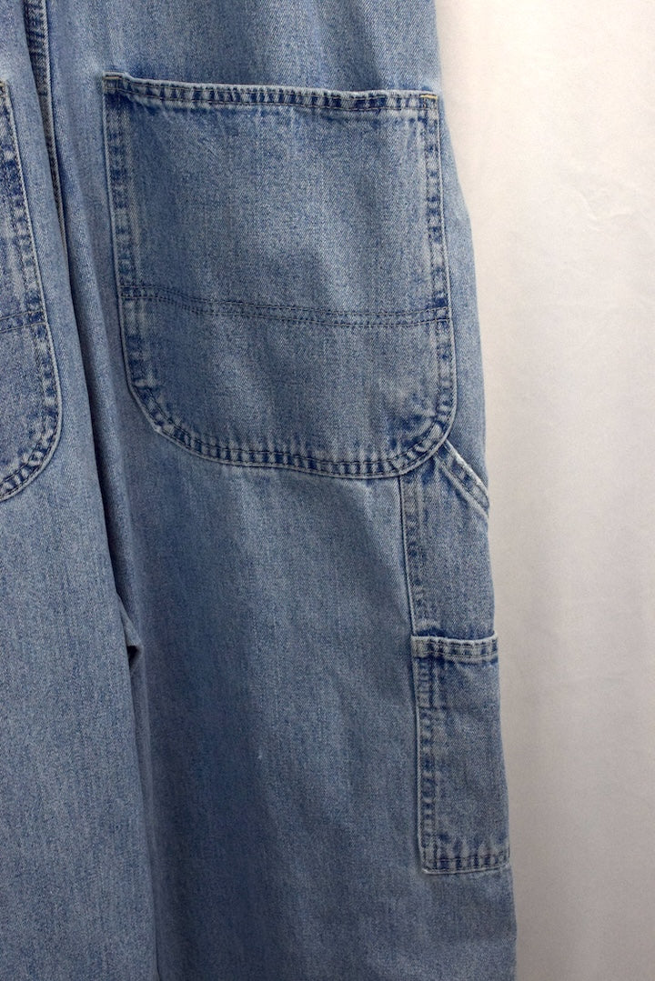 Lee Brand Long Denim Overalls