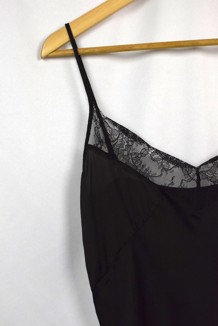 Black Slip Dress