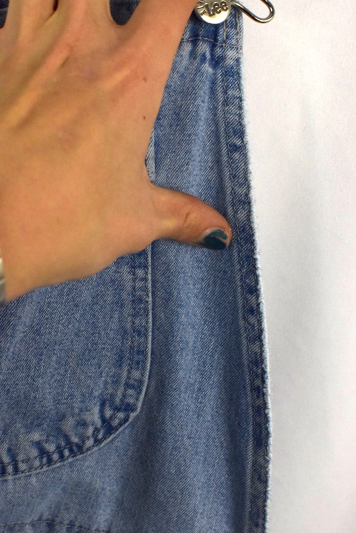 Lee Brand Long Denim Overalls