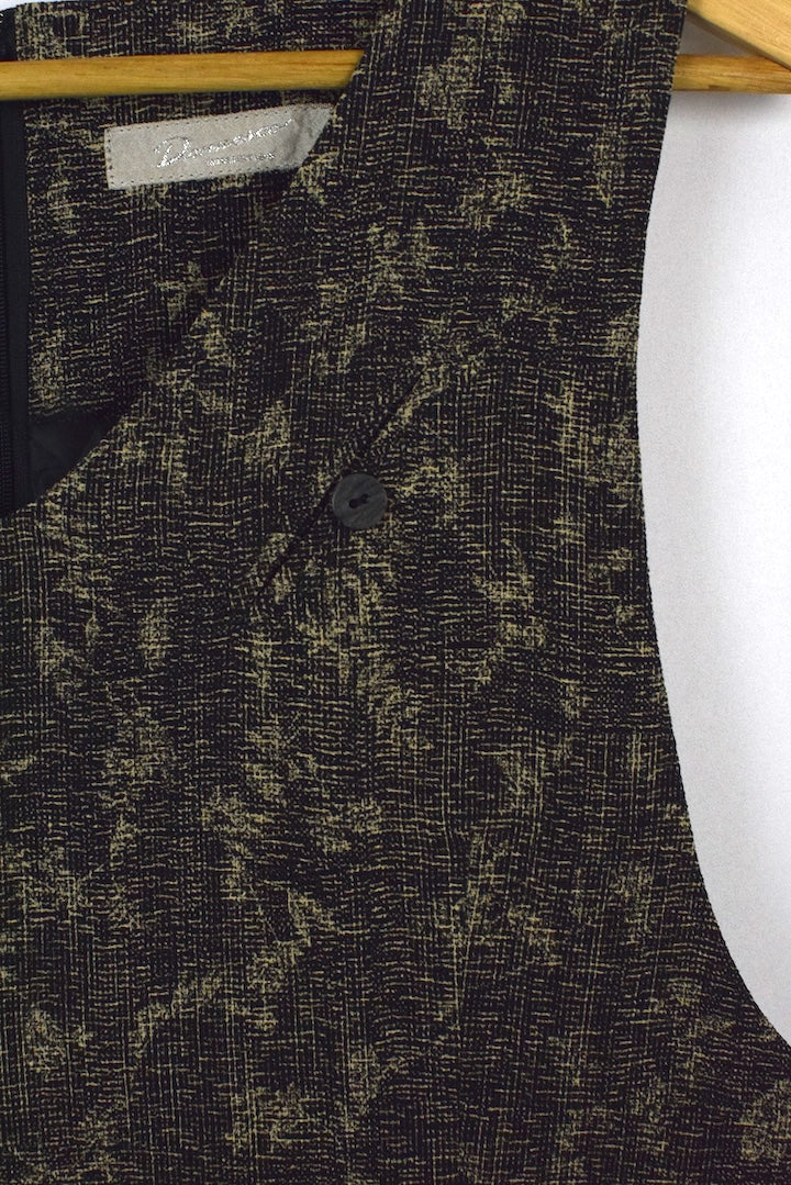 Abstract Print Dress