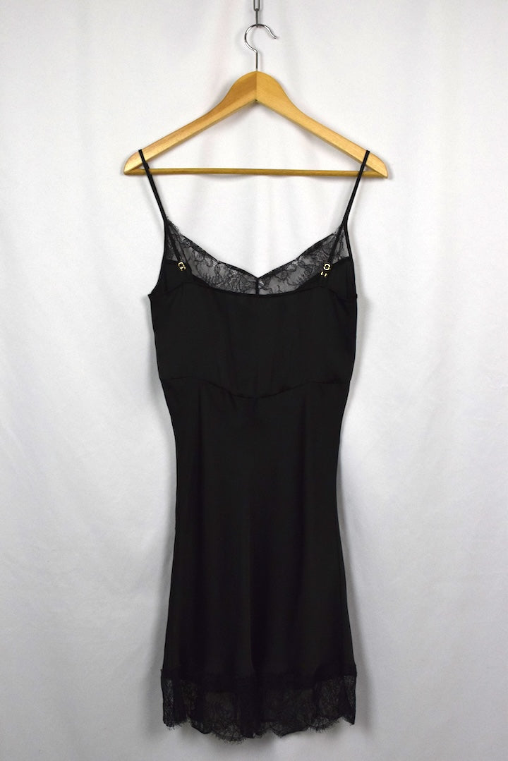 Black Slip Dress