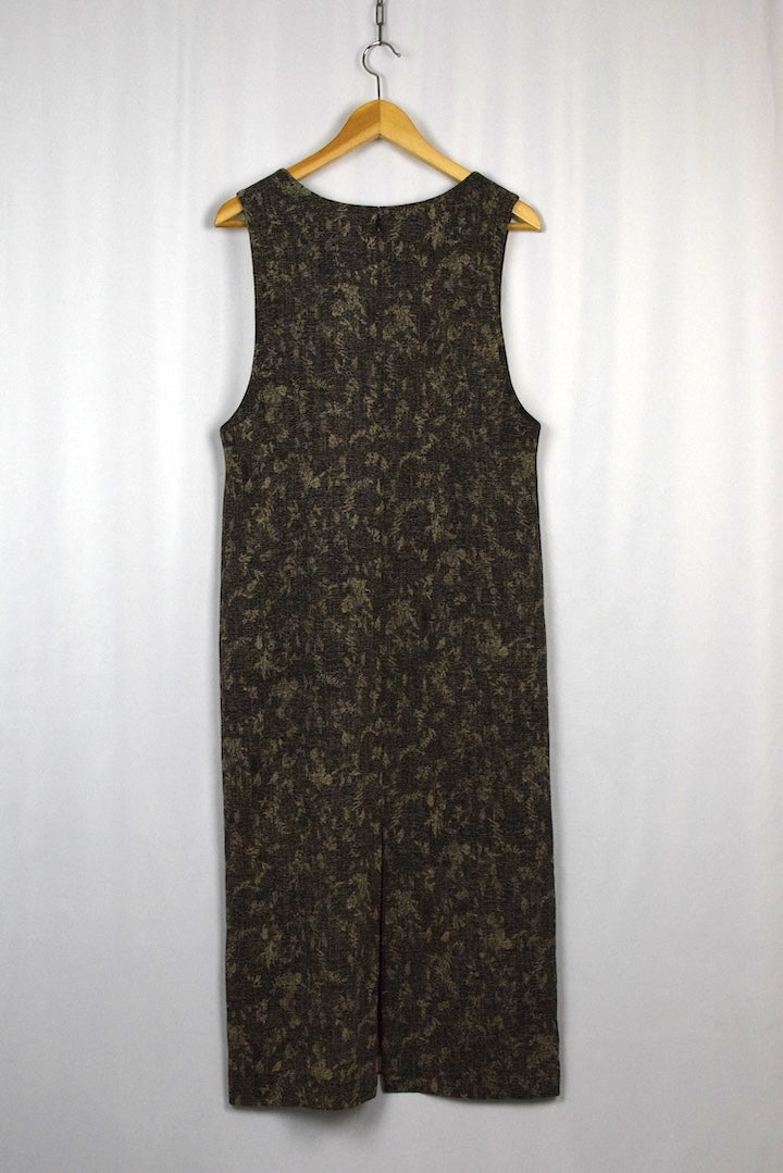 Abstract Print Dress