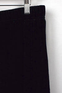 Black Velvet Skirt