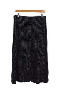 Polka Dot Print Skirt
