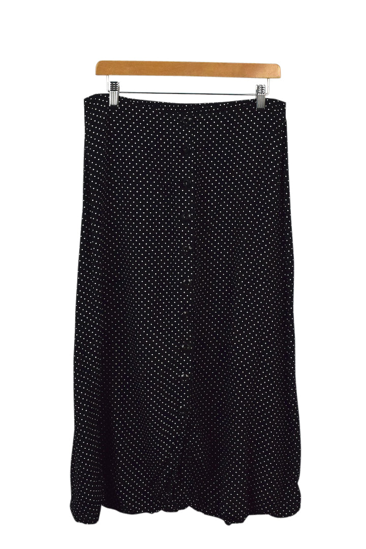 Polka Dot Print Skirt