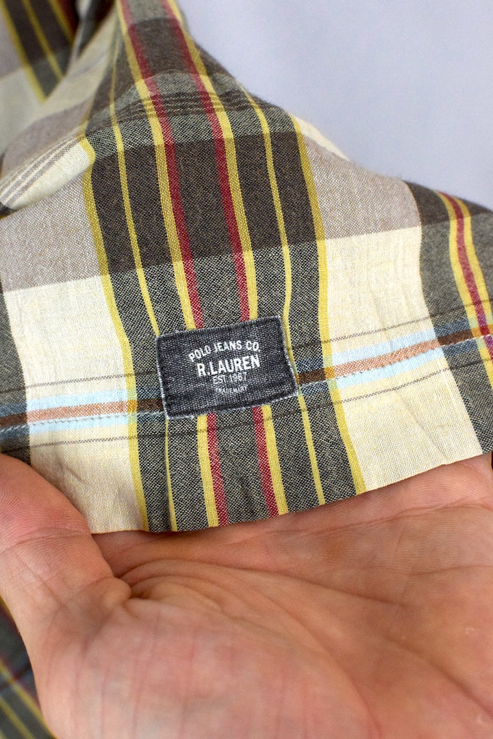 Polo Jeans Company Brand Checkered Shirt
