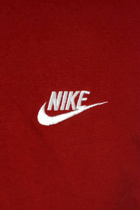 Red Nike Brand Hoodie
