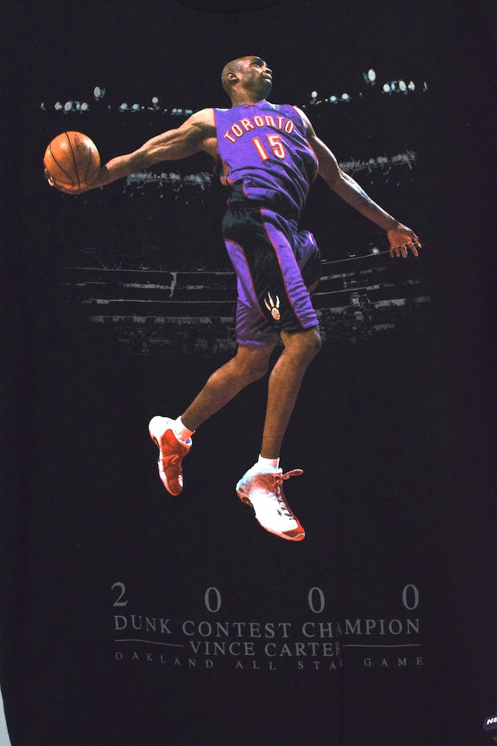 Vince Carter Toronto Raptors NBA Dunk Contest T-Shirt