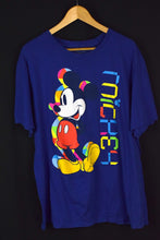 Load image into Gallery viewer, Blue Mickey Mouse T-shirt

