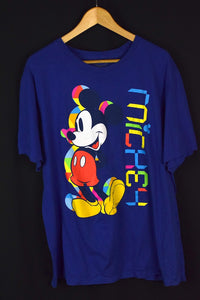 Blue Mickey Mouse T-shirt
