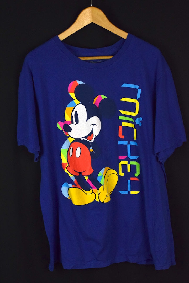 Blue Mickey Mouse T-shirt