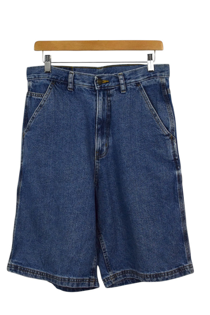 Reworked Full Blue Brand Denim Jorts