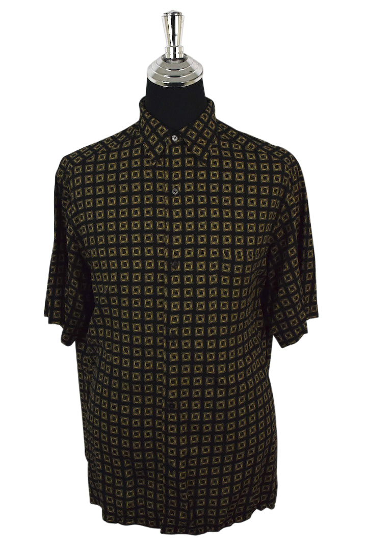 Square Print Party Shirt