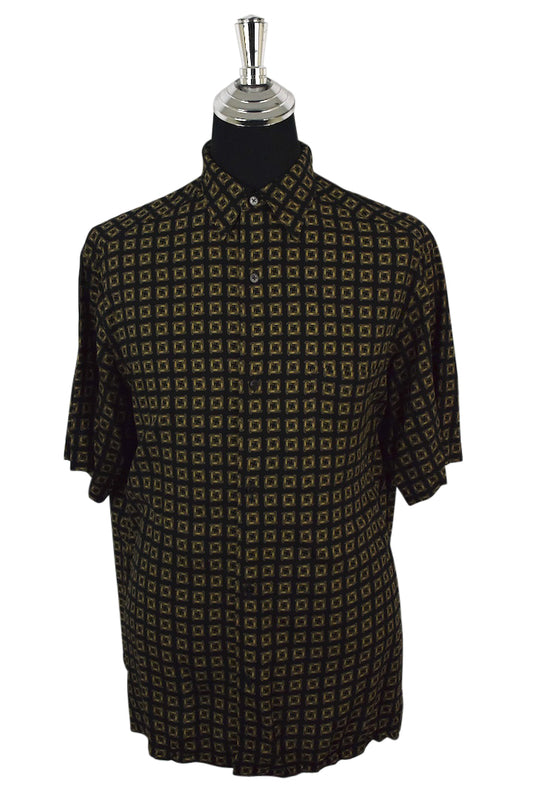 Square Print Party Shirt