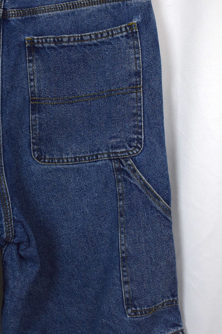 Reworked Full Blue Brand Denim Jorts