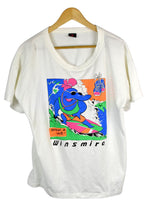 Load image into Gallery viewer, 80s Surfing Shark Print T-shirt
