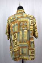 Load image into Gallery viewer, Ex-Club Brand Abstract Print Shirt
