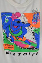 Load image into Gallery viewer, 80s Surfing Shark Print T-shirt
