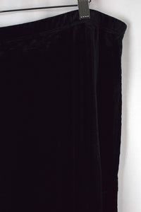 Black Floral Print Skirt