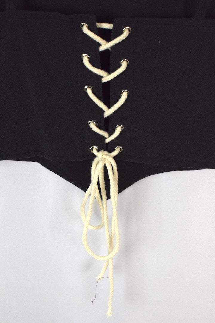 Reworked Ralph Lauren Brand Corset Style Top