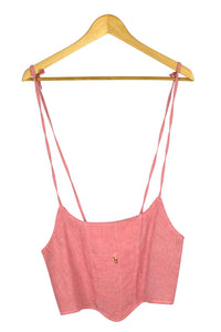 Reworked Ralph Lauren Brand Corset Top