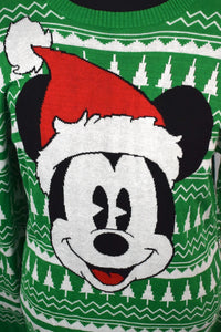 Christmas Mickey Mouse Knitted Jumper