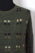 Load image into Gallery viewer, 80s/90s Green Knitted Jumper
