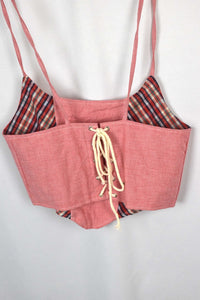 Reworked Ralph Lauren Brand Corset Top