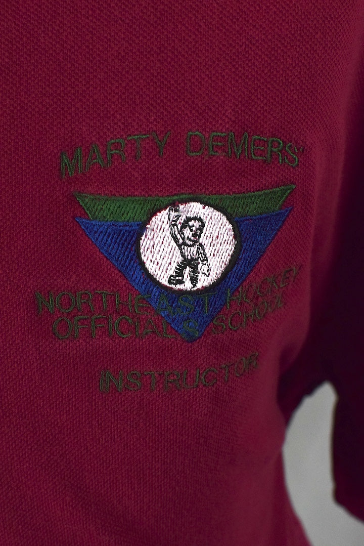 80s/90s Hockey Officials Polo Shirt