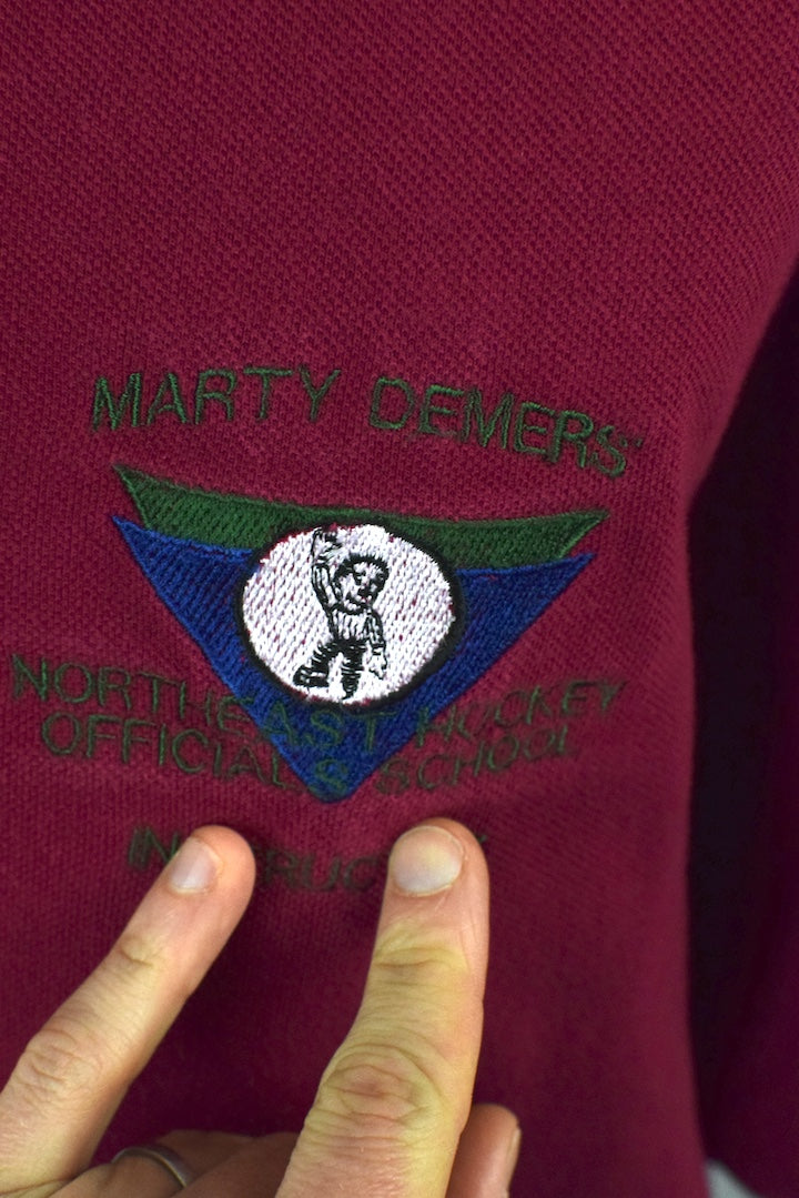 80s/90s Hockey Officials Polo Shirt