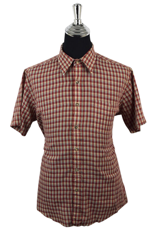80s Macy's Brand Checkered Shirt