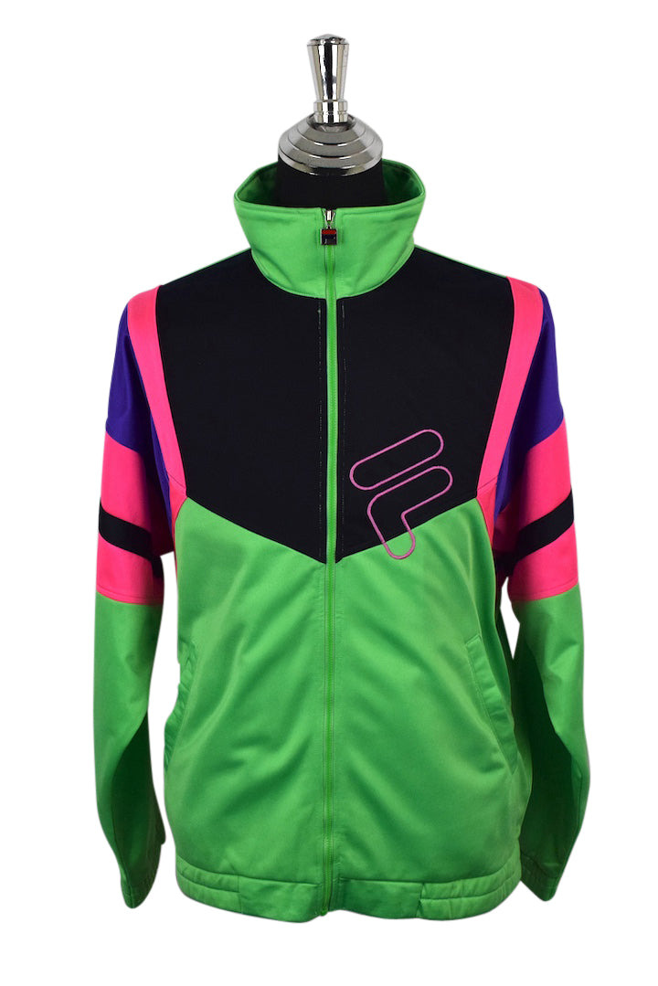 Neon Fila Brand Track Jacket - Main Image