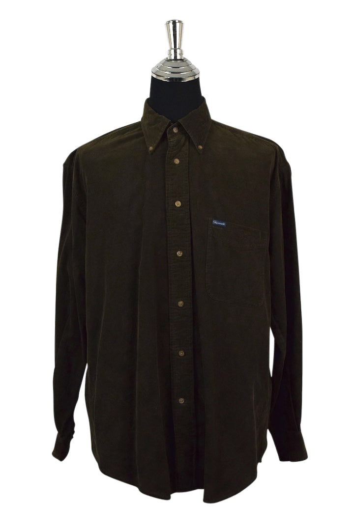 Brown Corduroy Shirt
