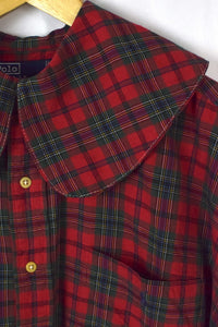 Reworked Cropped Ralph Lauren Brand Top