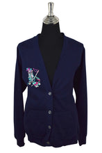 Load image into Gallery viewer, 80s/90s Ladies Golf Cardigan
