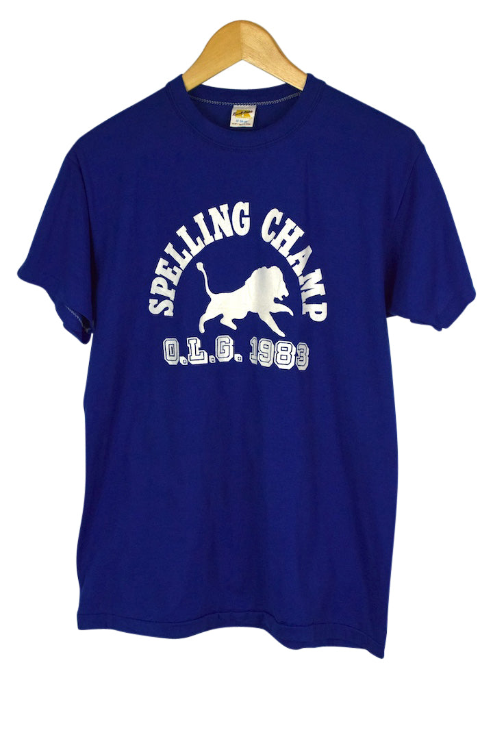 1983 Spelling Champ T-shirt
