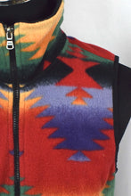 Load image into Gallery viewer, Aztec Print Fleece Vest
