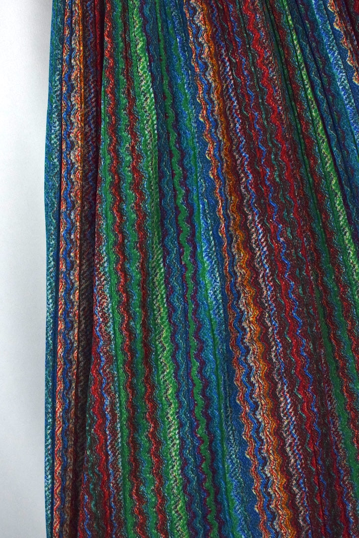 Colourful Abstract Print Skirt