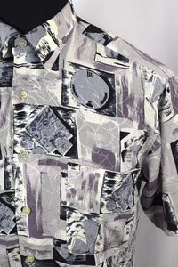 Abstract Print Party Shirt