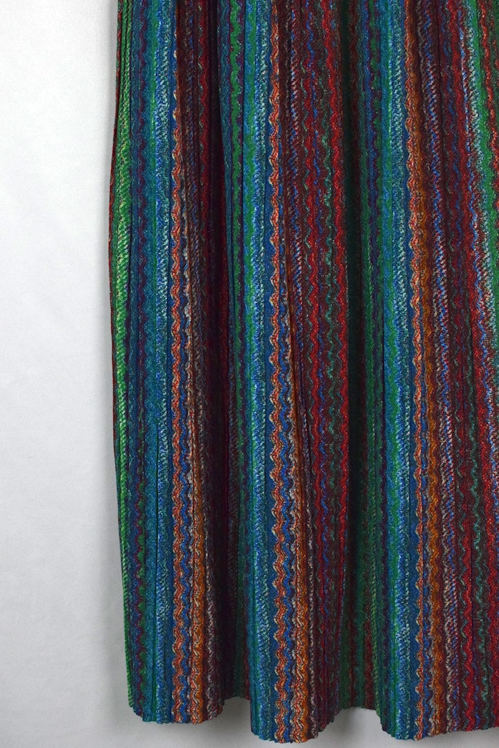 Colourful Abstract Print Skirt