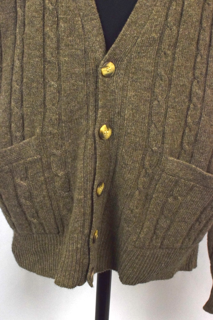 80s/90s Saddles Brand Wool Cardigan
