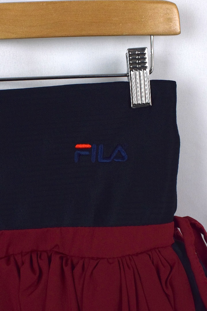 Reworked FILA Brand Skort