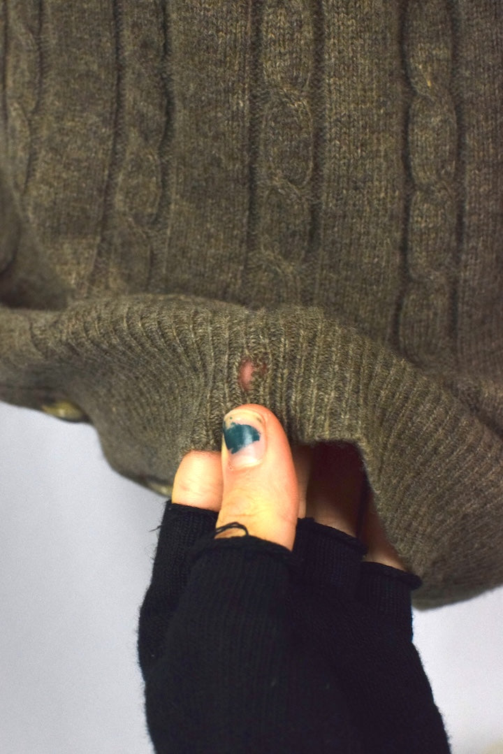 80s/90s Saddles Brand Wool Cardigan