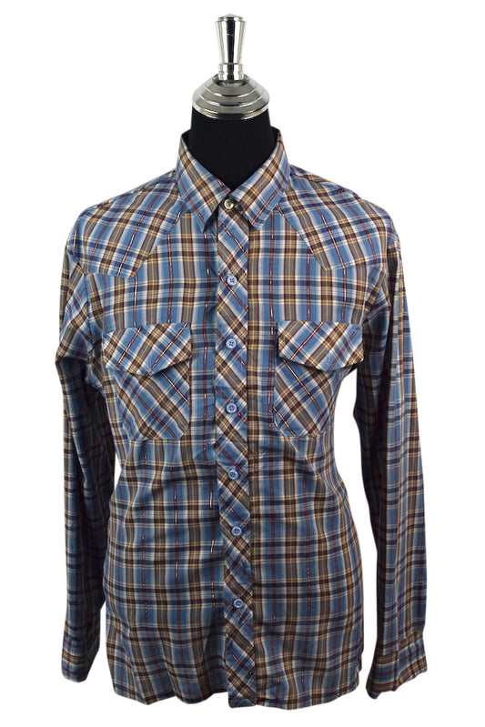 Frank Enstein Brand Checkered Shirt