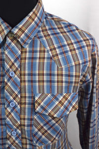 Frank Enstein Brand Checkered Shirt