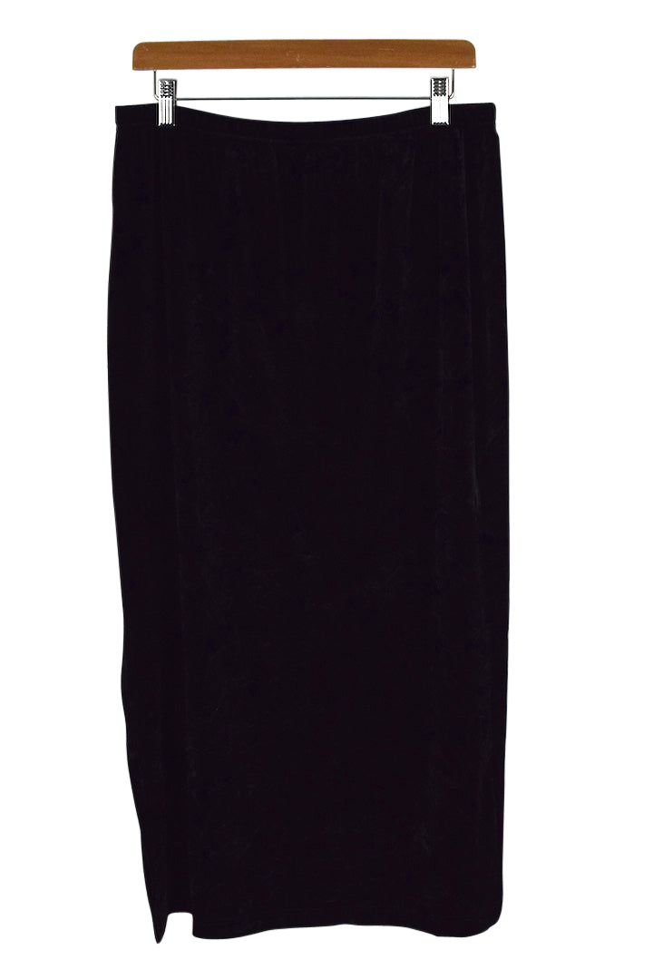 Black Velvet Skirt