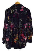 Load image into Gallery viewer, Floral Print Velvet Top
