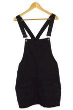 Load image into Gallery viewer, Black Denim Overall Dress
