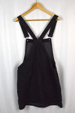 Load image into Gallery viewer, Black Denim Overall Dress
