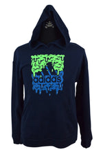 Load image into Gallery viewer, Adidas Brand Slime Print Hoodie
